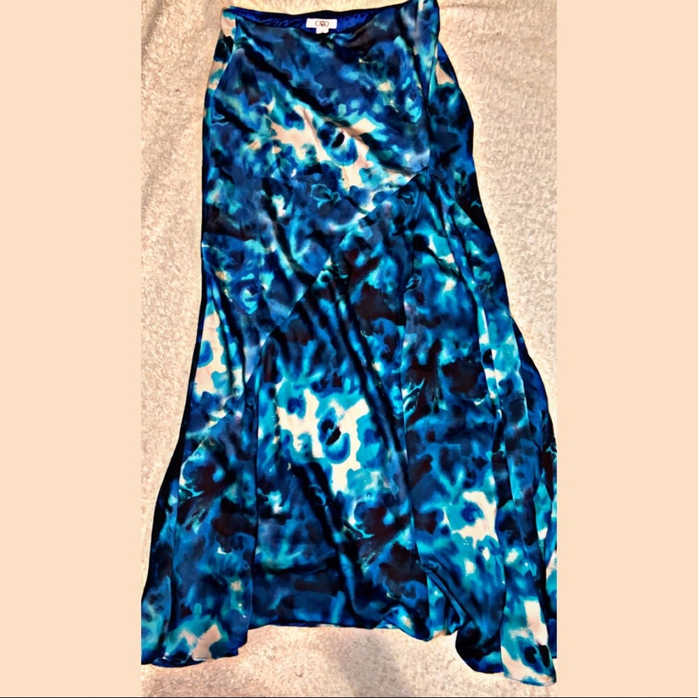 Tie dyed-esque skirt
